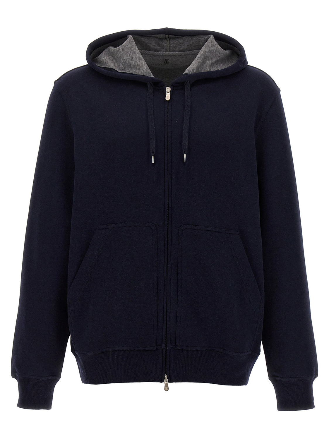 Blue Cotton Sweatshirt