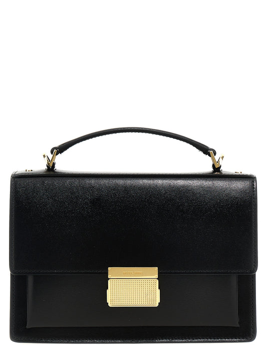 Black Cowhide Handbag