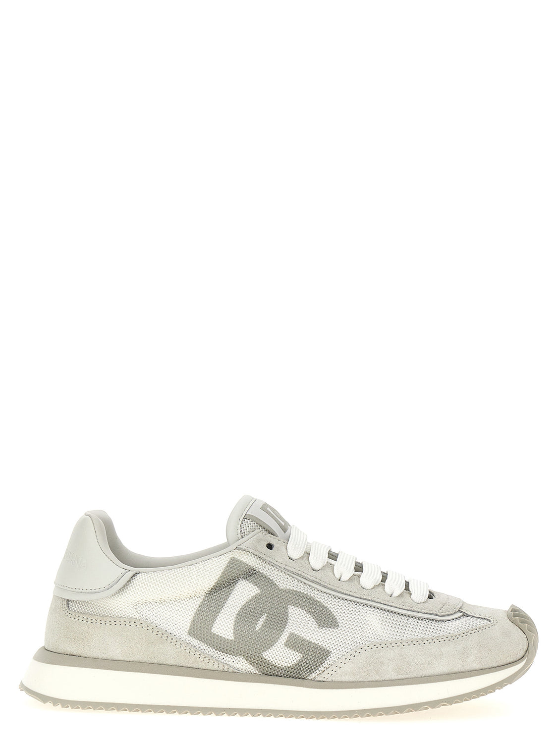 White Calfskin Athletic Sneakers