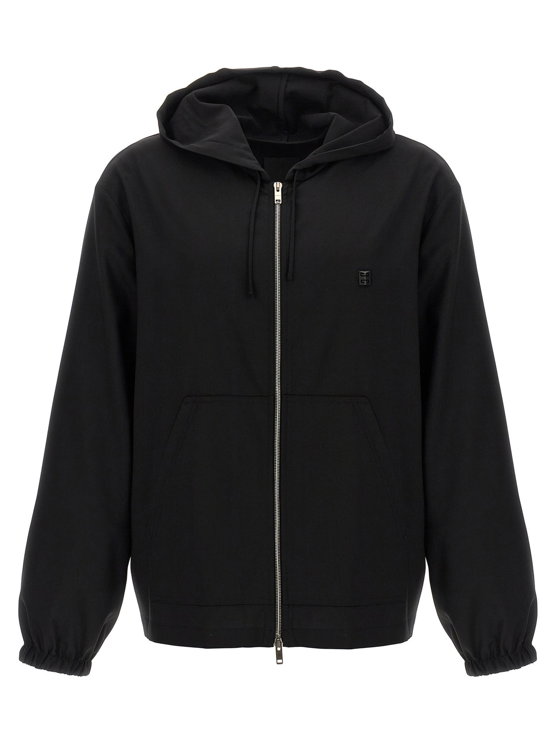 Black Virgin Wool Sweatshirt
