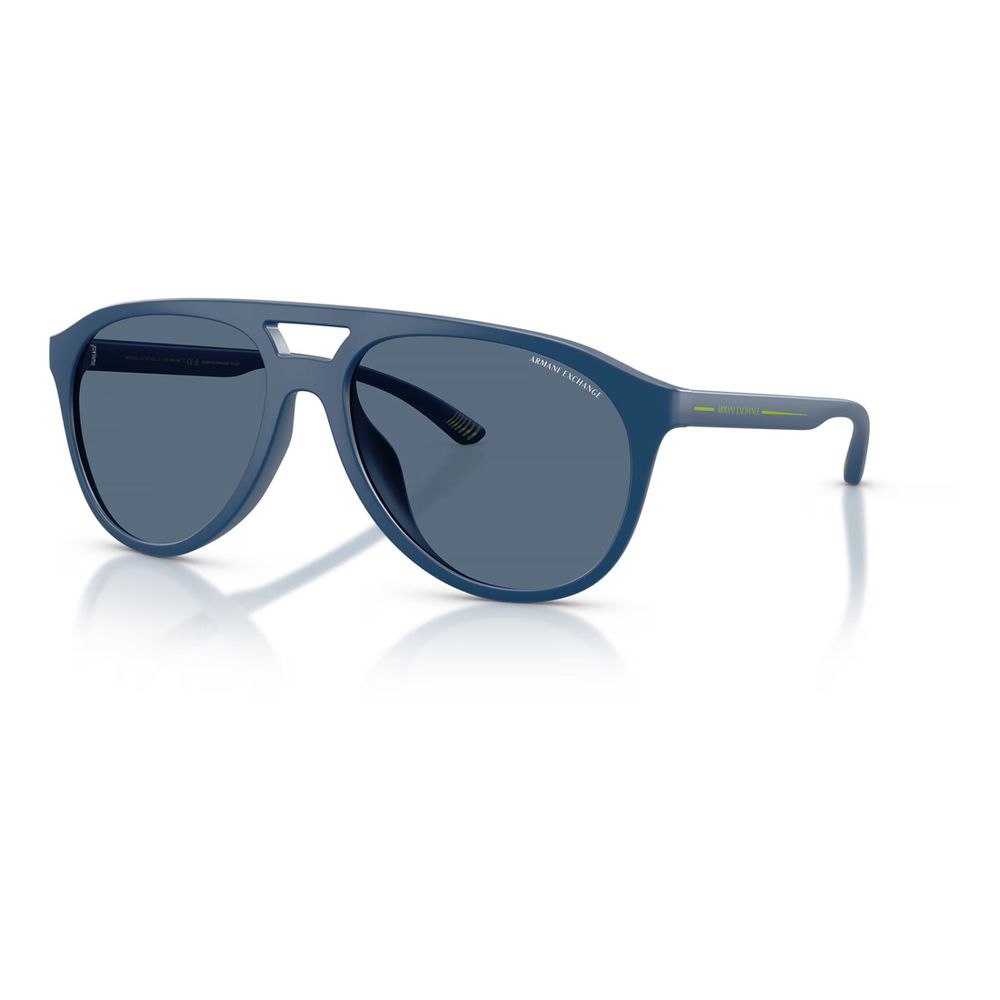 Blue Injected Sunglasses