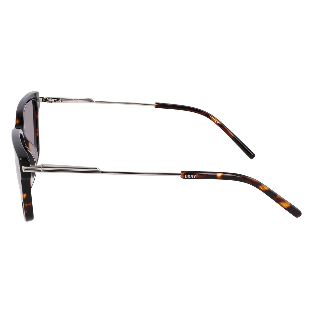 Brown Metal Sunglasses