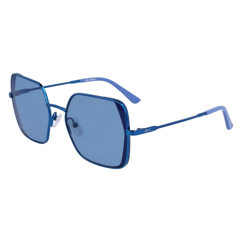 Blue Metal Sunglasses