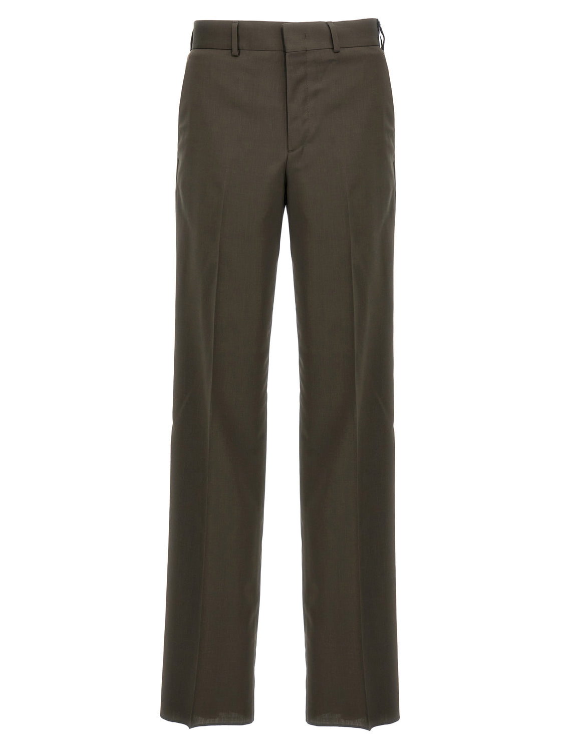 Bicolor Wool Dress Pants