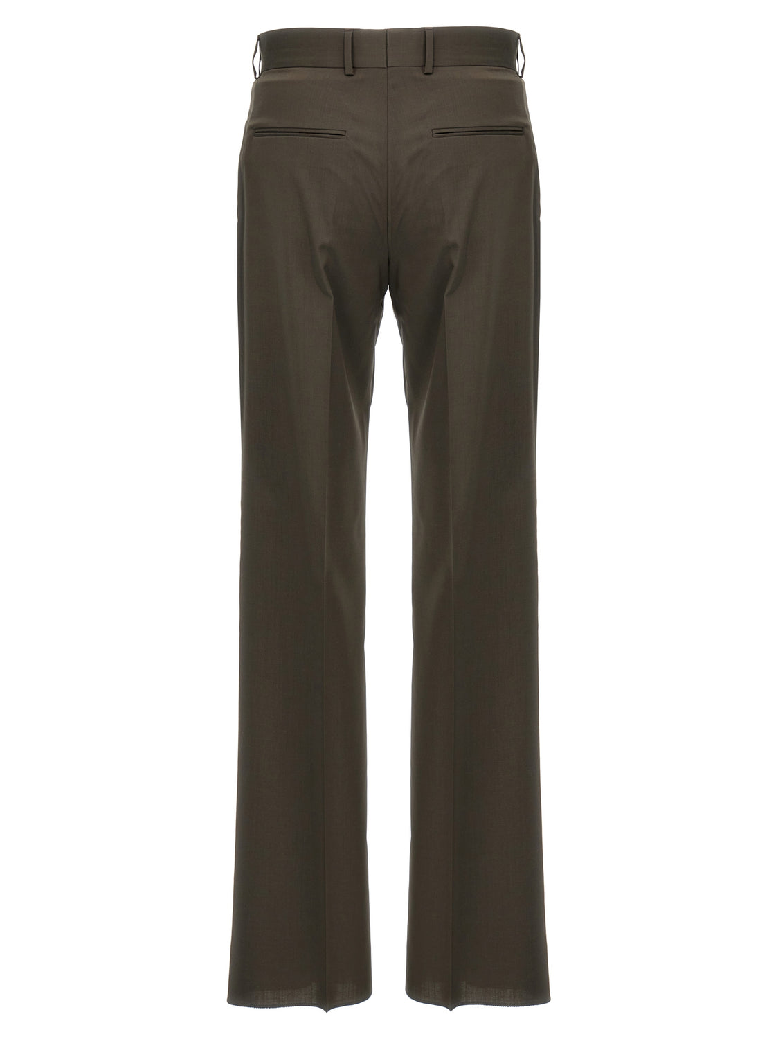 Bicolor Wool Dress Pants