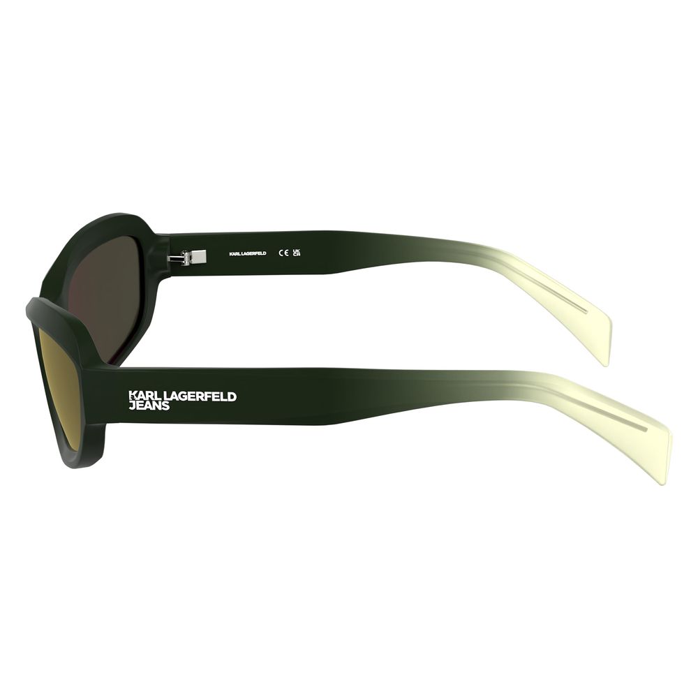 Brown Injected Sunglasses