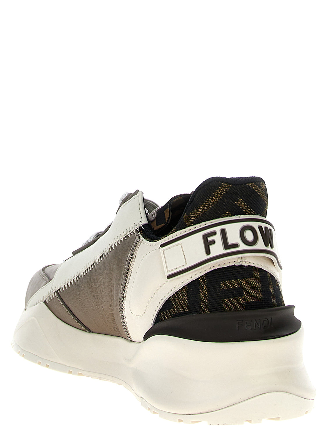 Multicolor Calf Leather Bos Taurus Athletic Sneakers