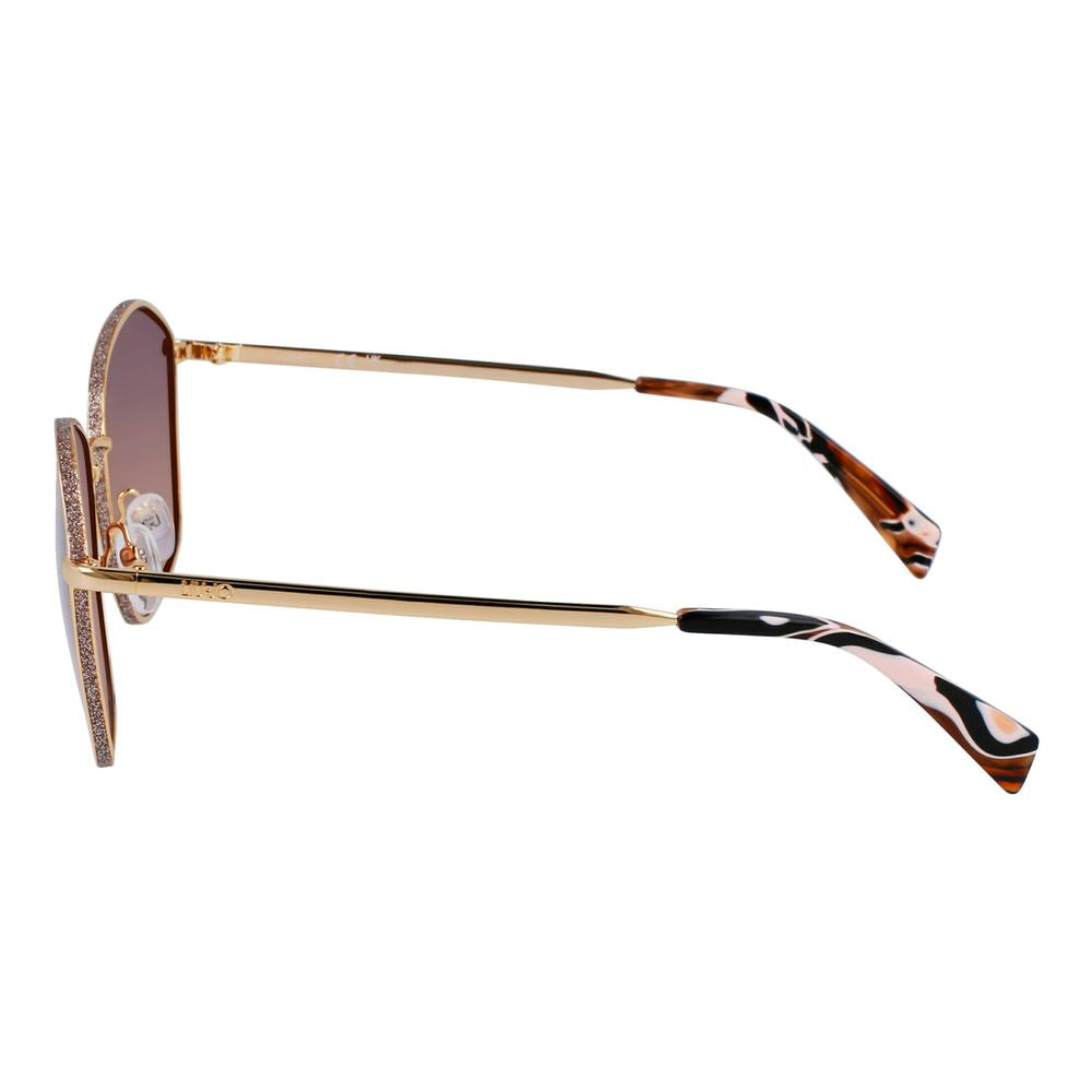 Bicolor Metal Sunglasses