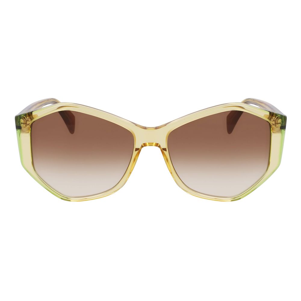 Bicolor Acetate Sunglasses