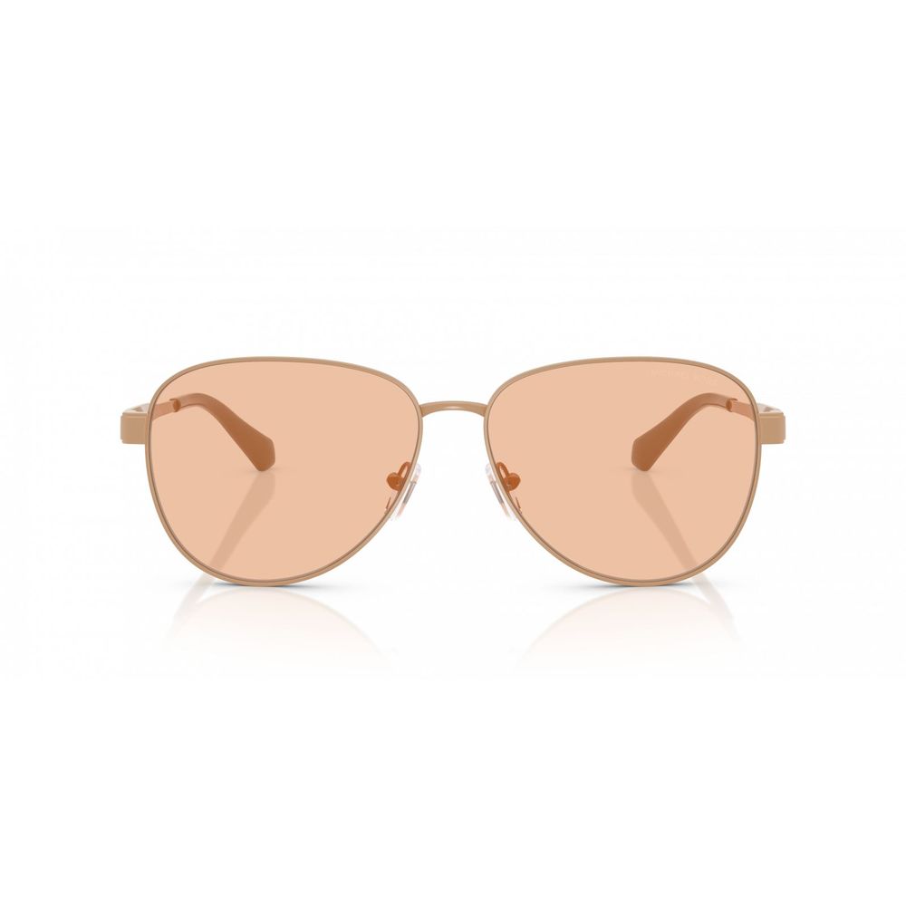 Brown Metal Sunglasses