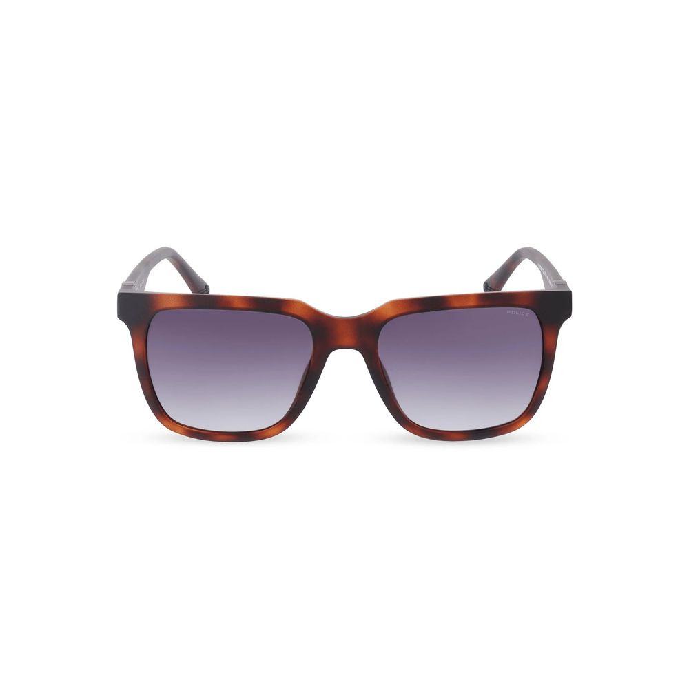 Brown Injected Sunglasses