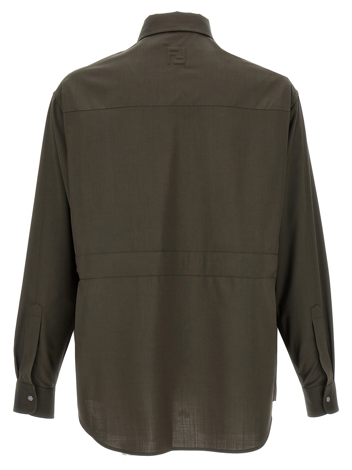 Bicolor Wool Blouse