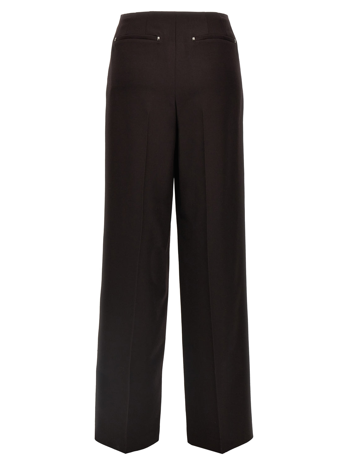 Purple Virgin Wool Dress Pants