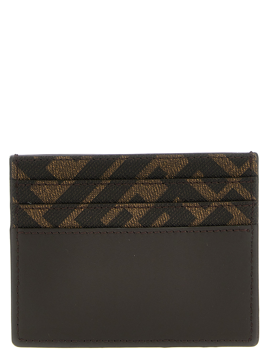 Brown Calf Leather Bos Taurus Cardholder