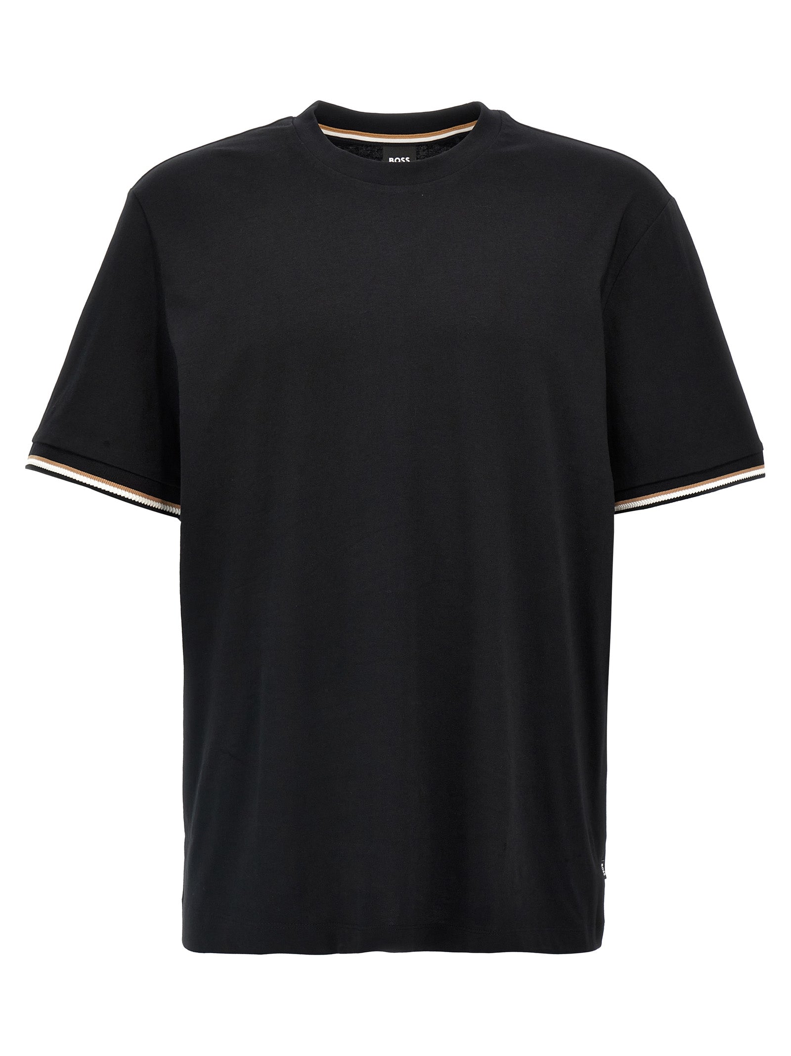 Black Cotton T-Shirt
