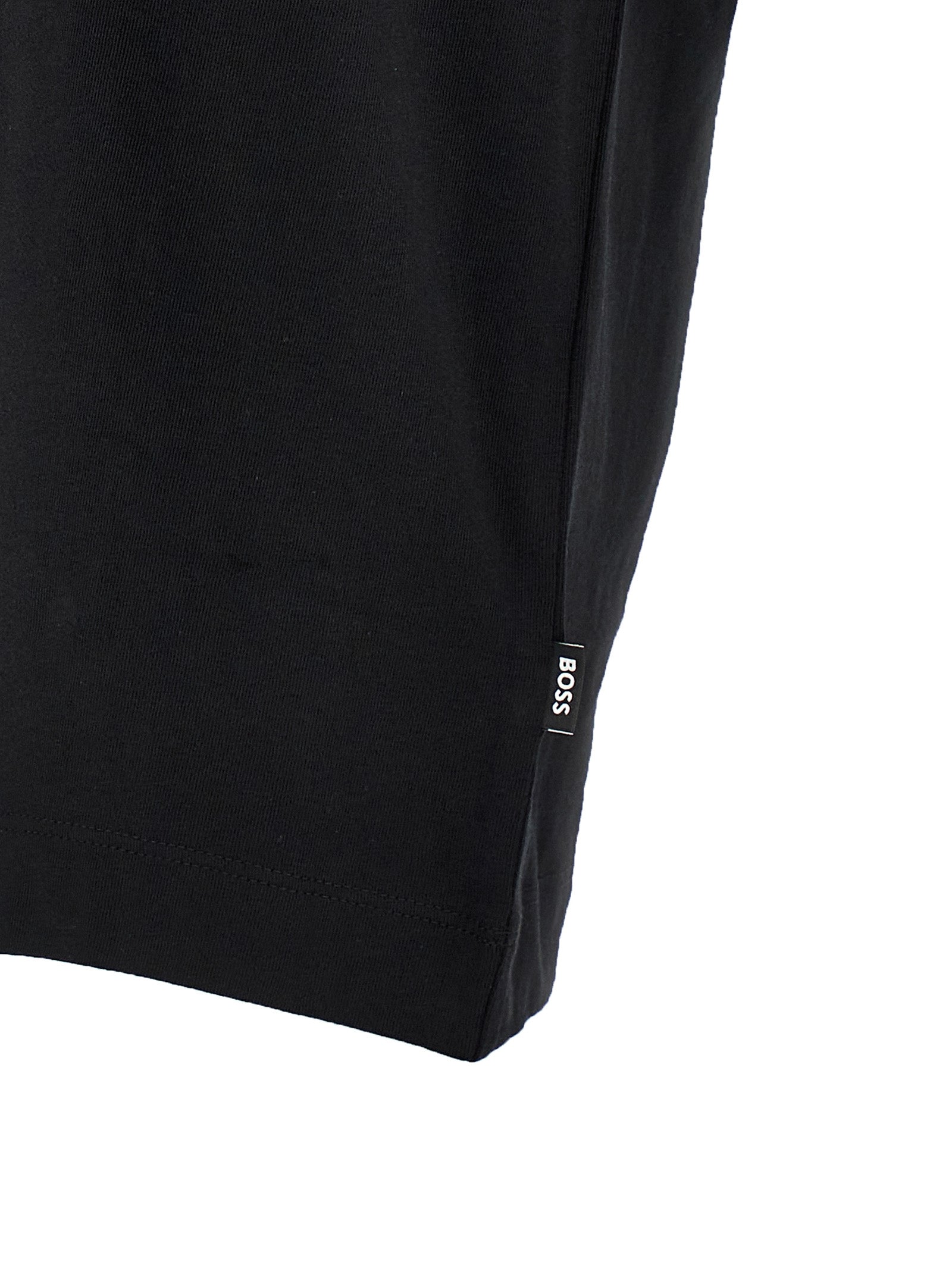 Black Cotton T-Shirt