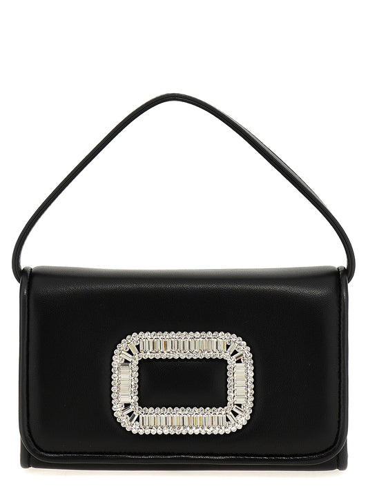 Black Lamb Leather Handbag