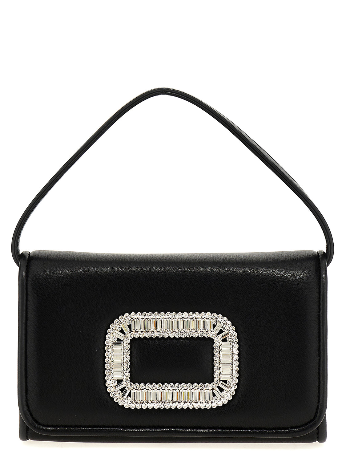 Black Lamb Leather Handbag