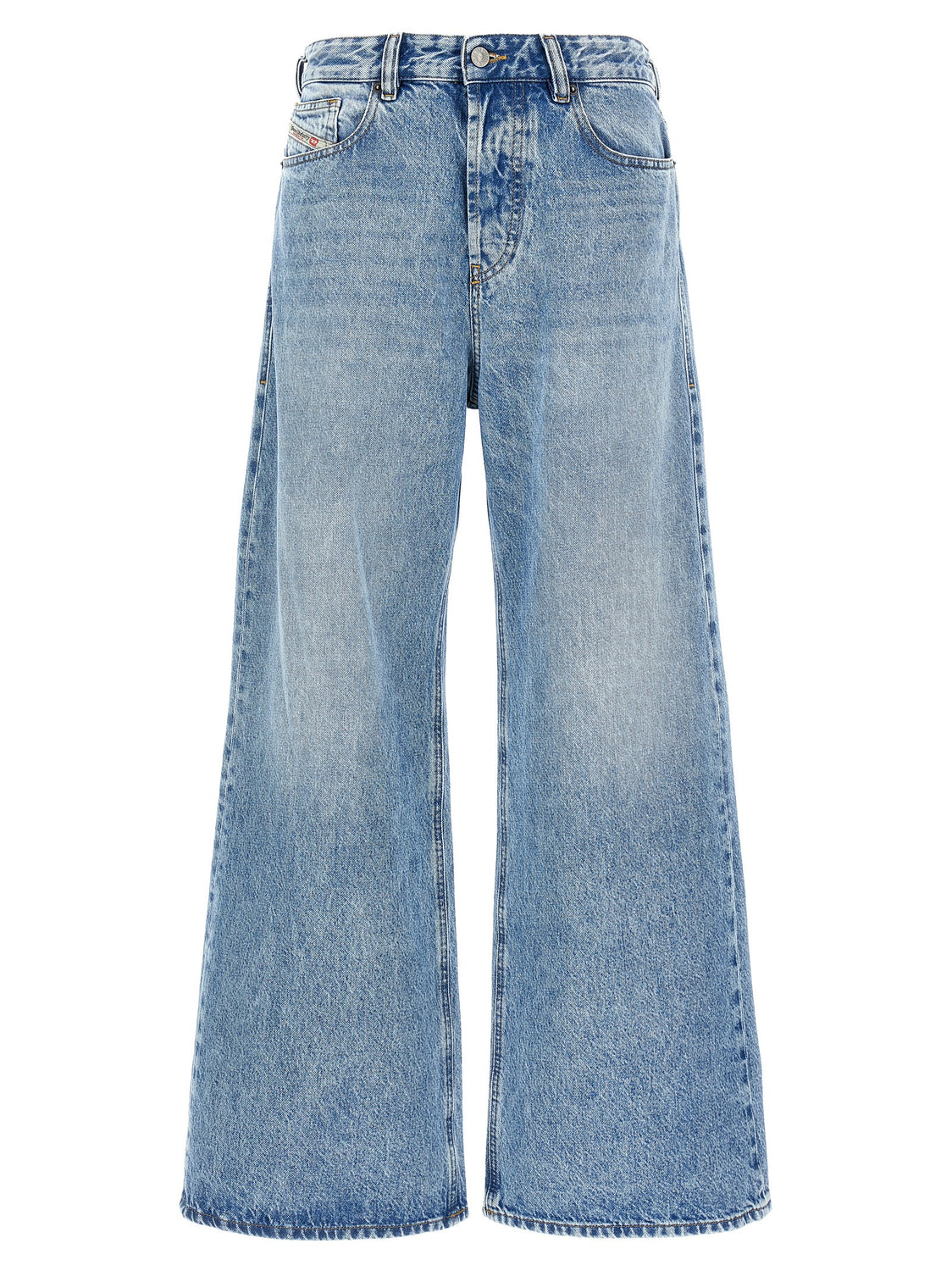 Blue Cotton Jeans Denim