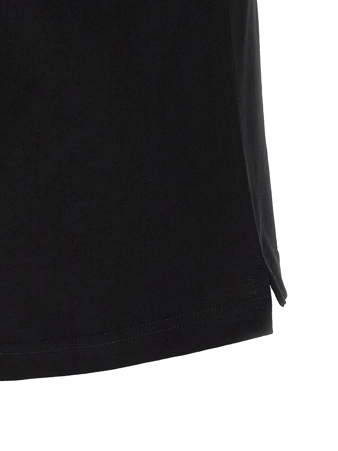 Black Cotton T-Shirt