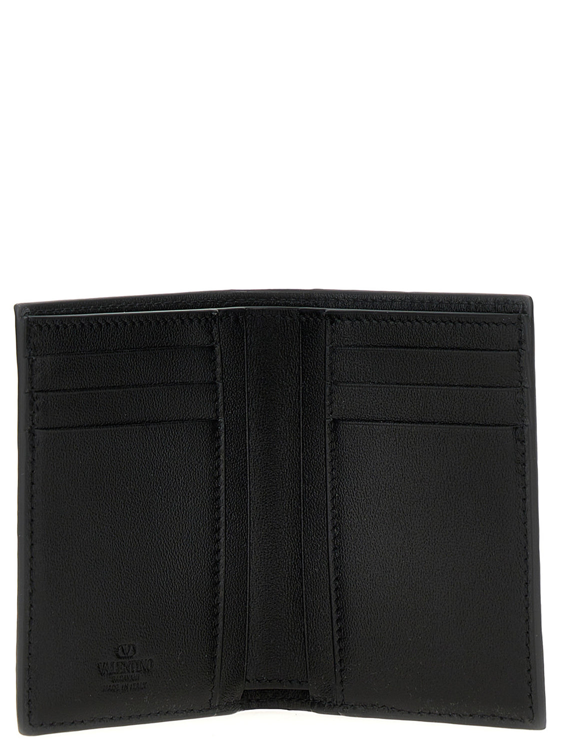 Black Ostrich Skin Cardholder