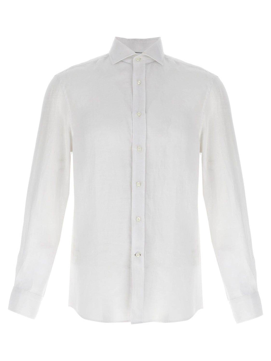 White Linen Blouse