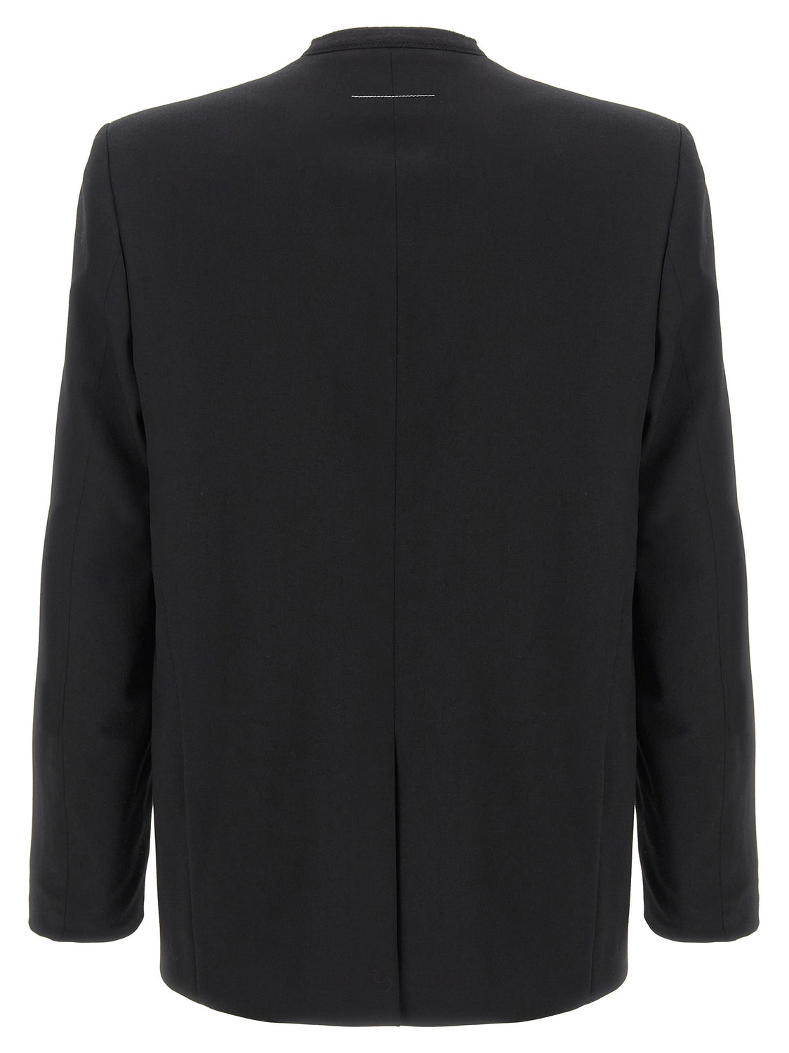 Black Polyester Blazer