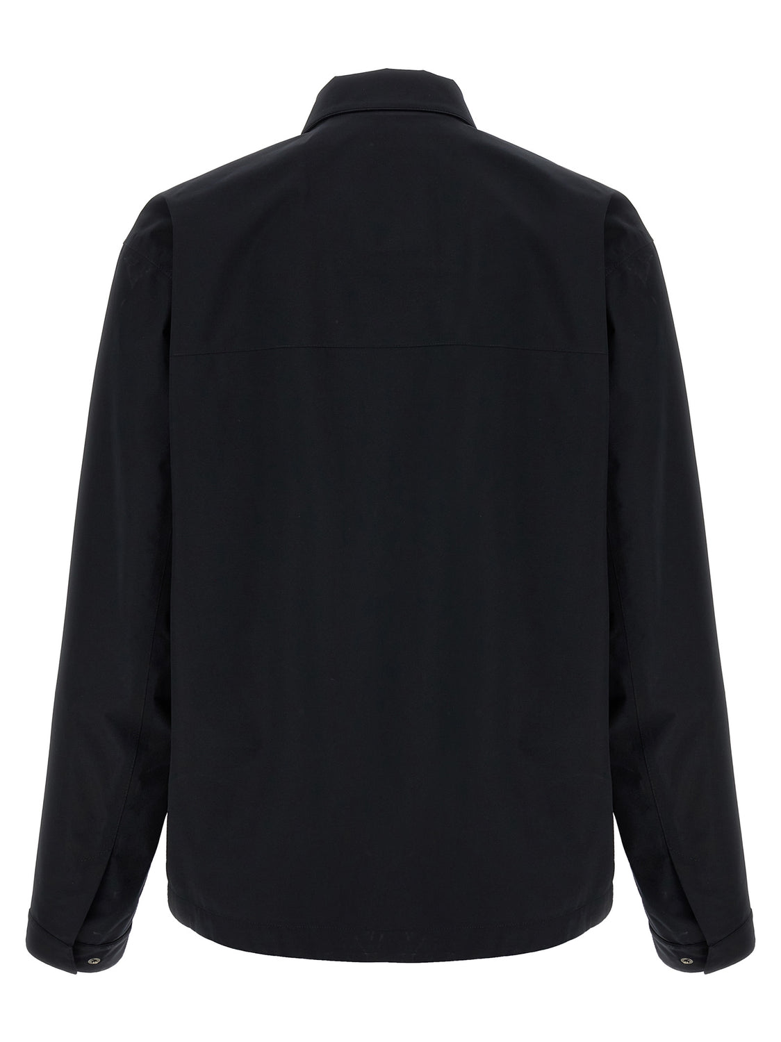 Black Polyester Shell Jacket