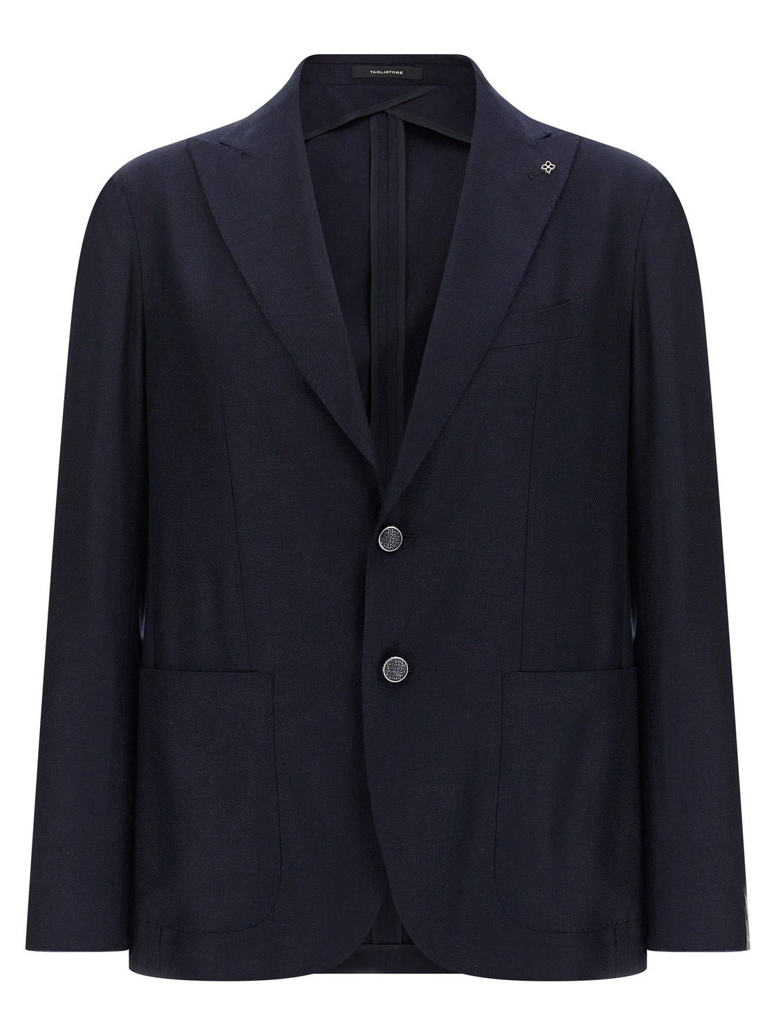 Blue Silk Blazer