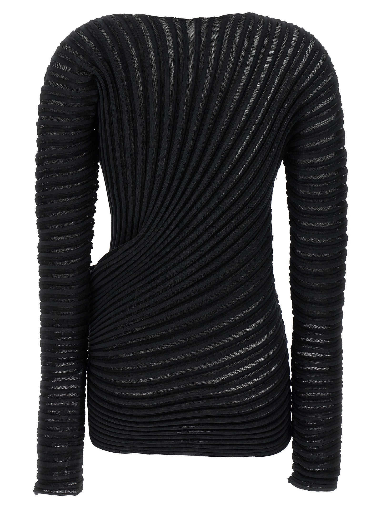 Black Polyester Shirt