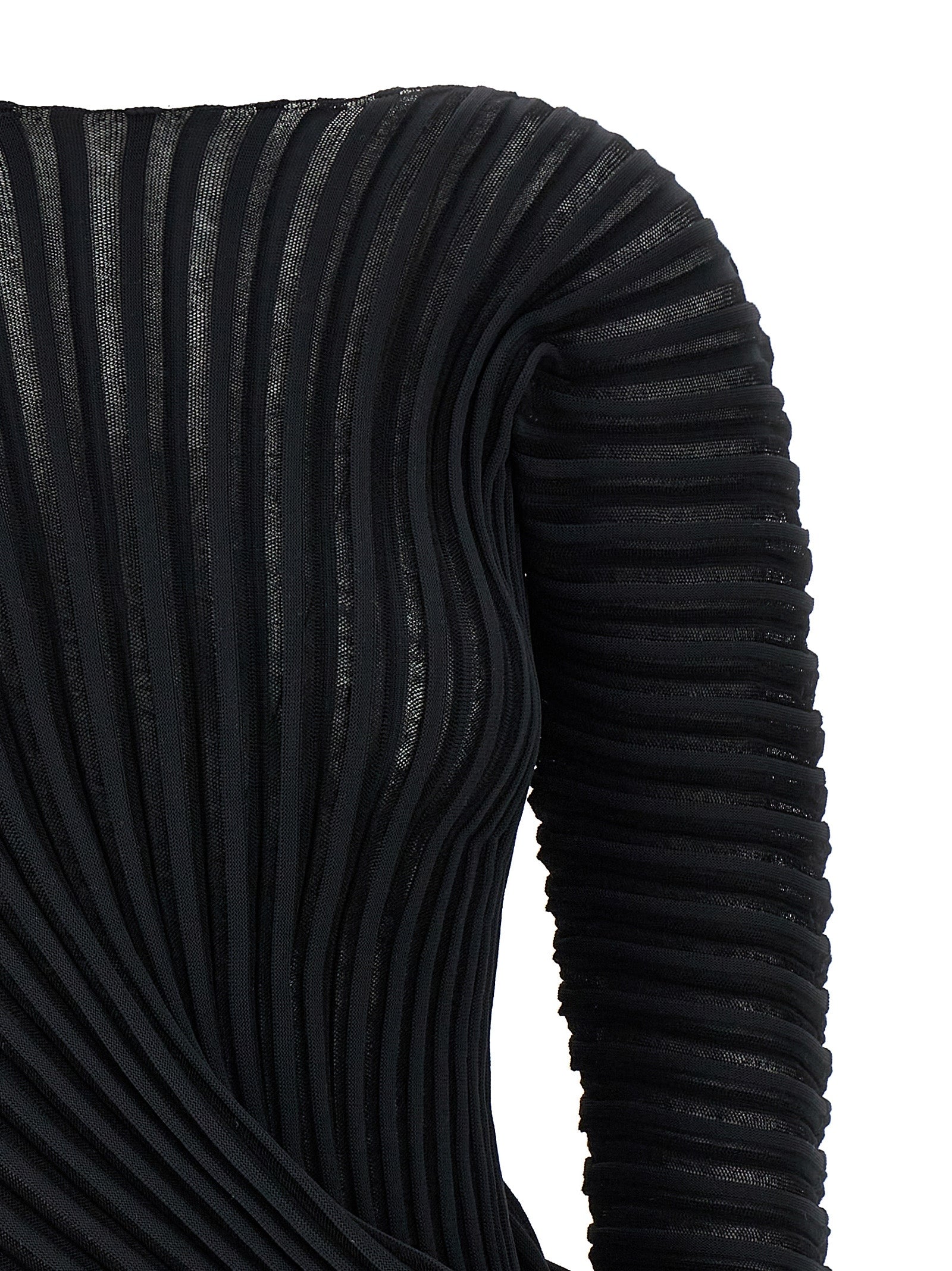 Black Polyester Shirt