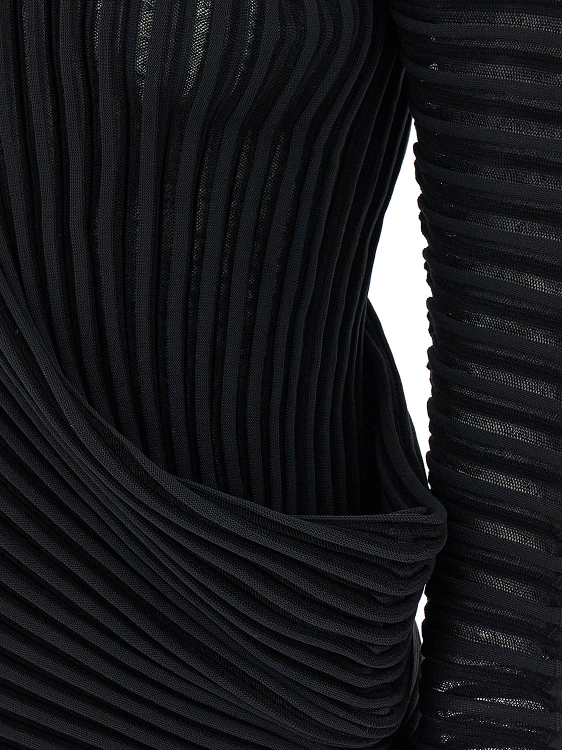 Black Polyester Shirt