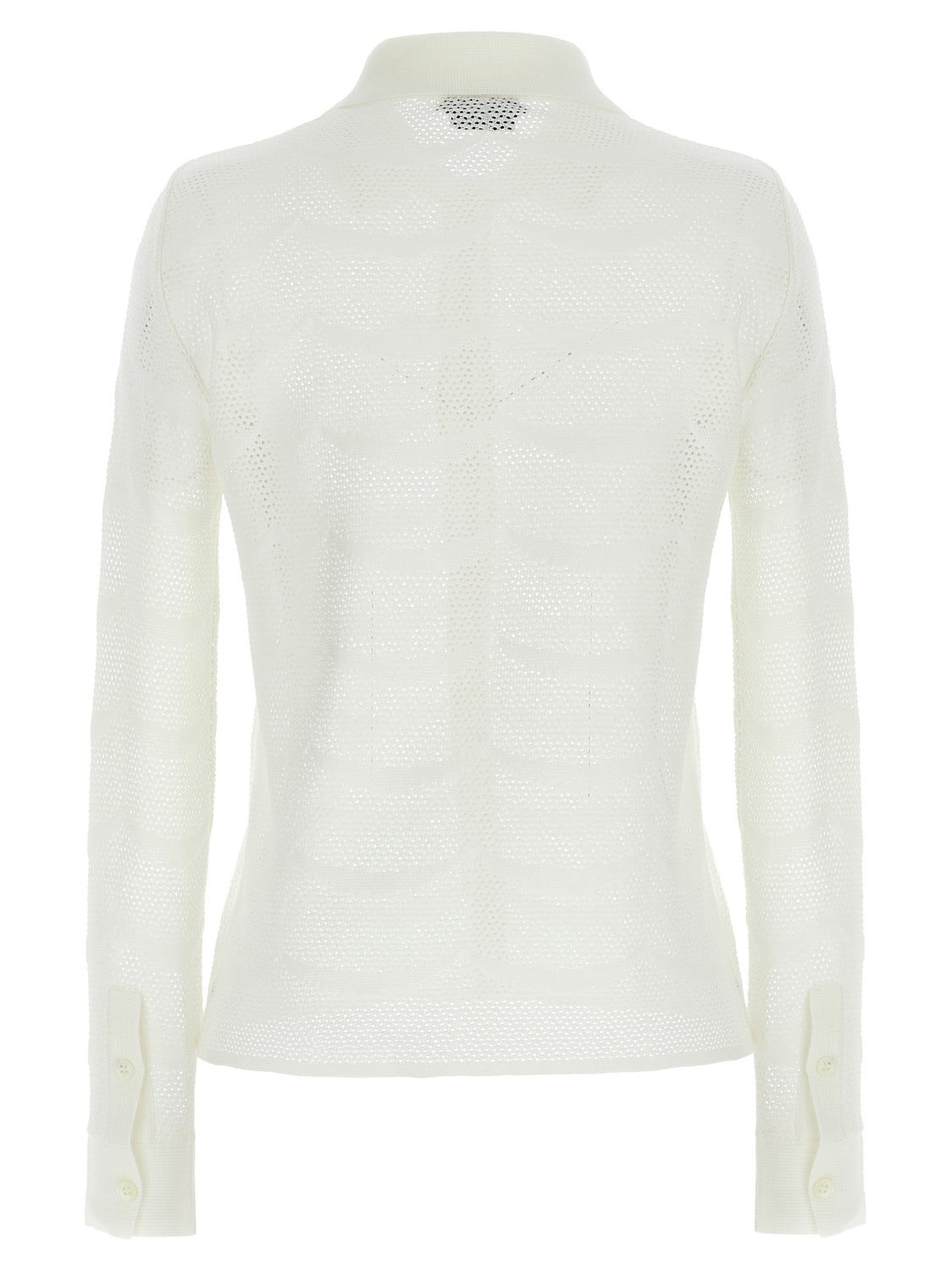 White Cotton Cardigan