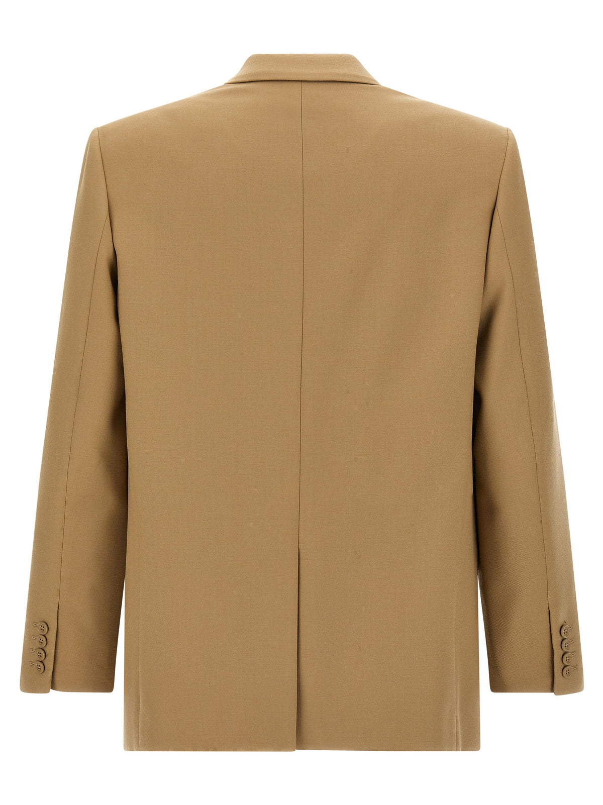 Beige Wool Blazer