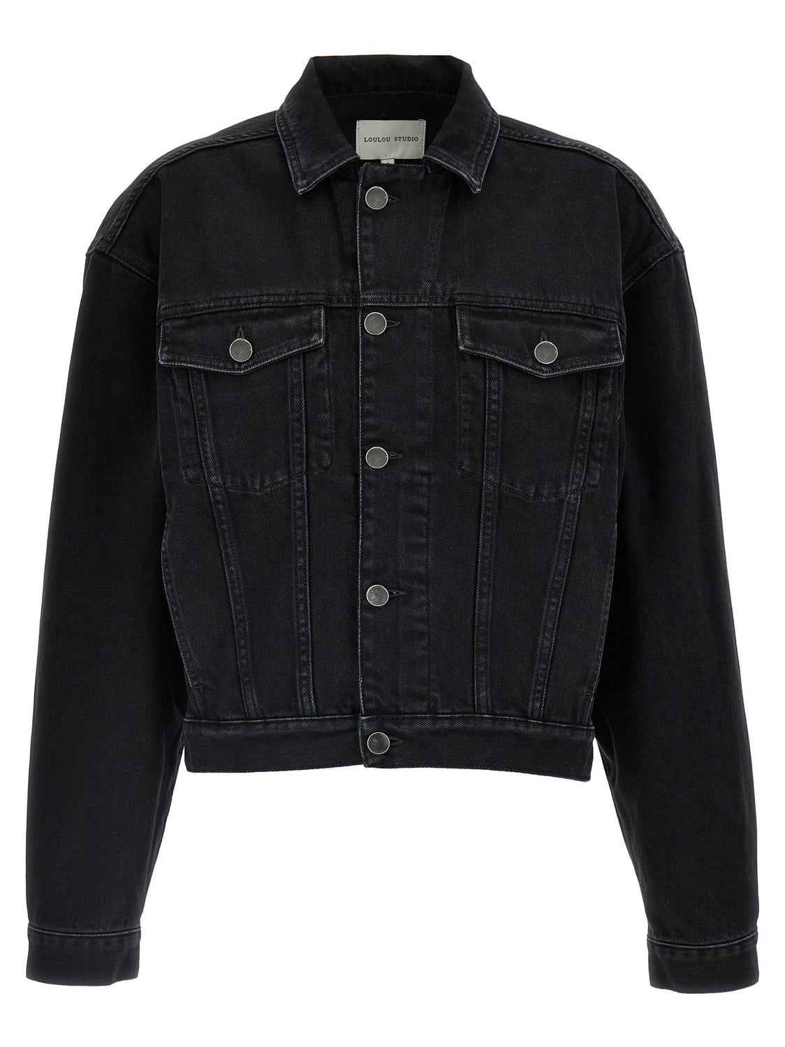 Black Organic Cotton Denim Jacket