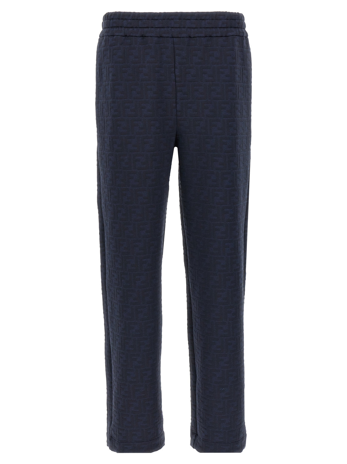 Blue Polyester Joggers (Workout Pants)