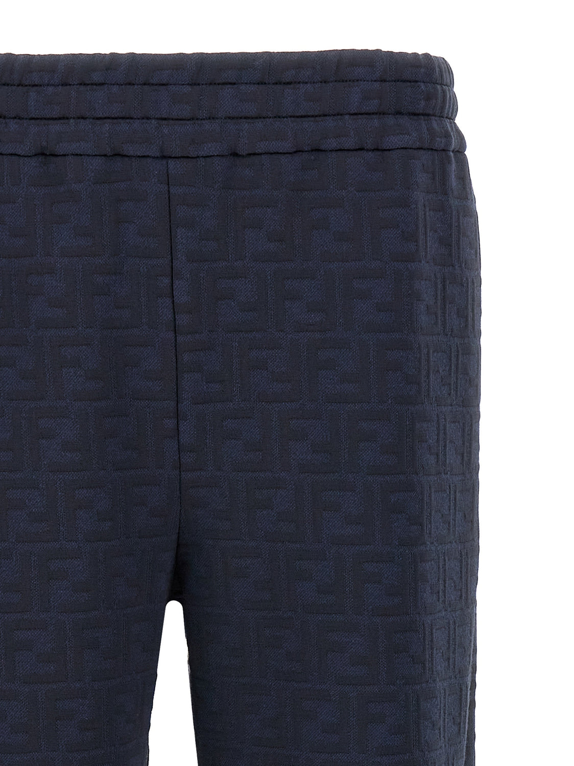 Blue Polyester Joggers (Workout Pants)