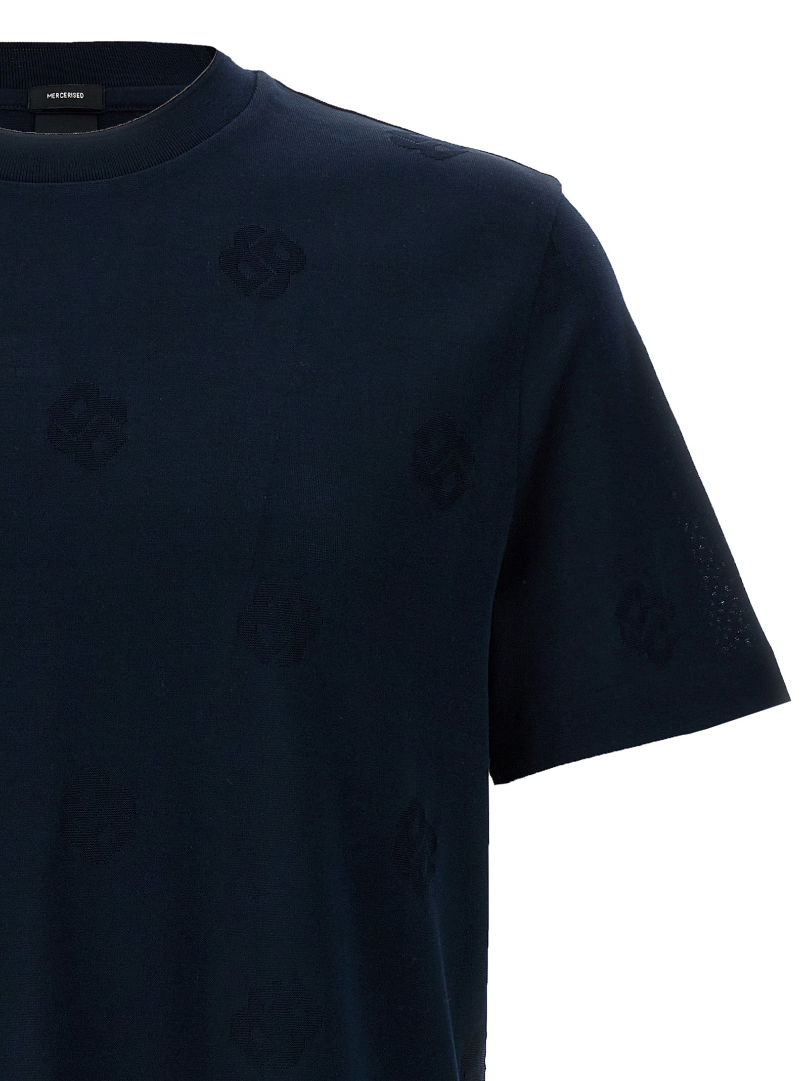Blue Cotton T-Shirt