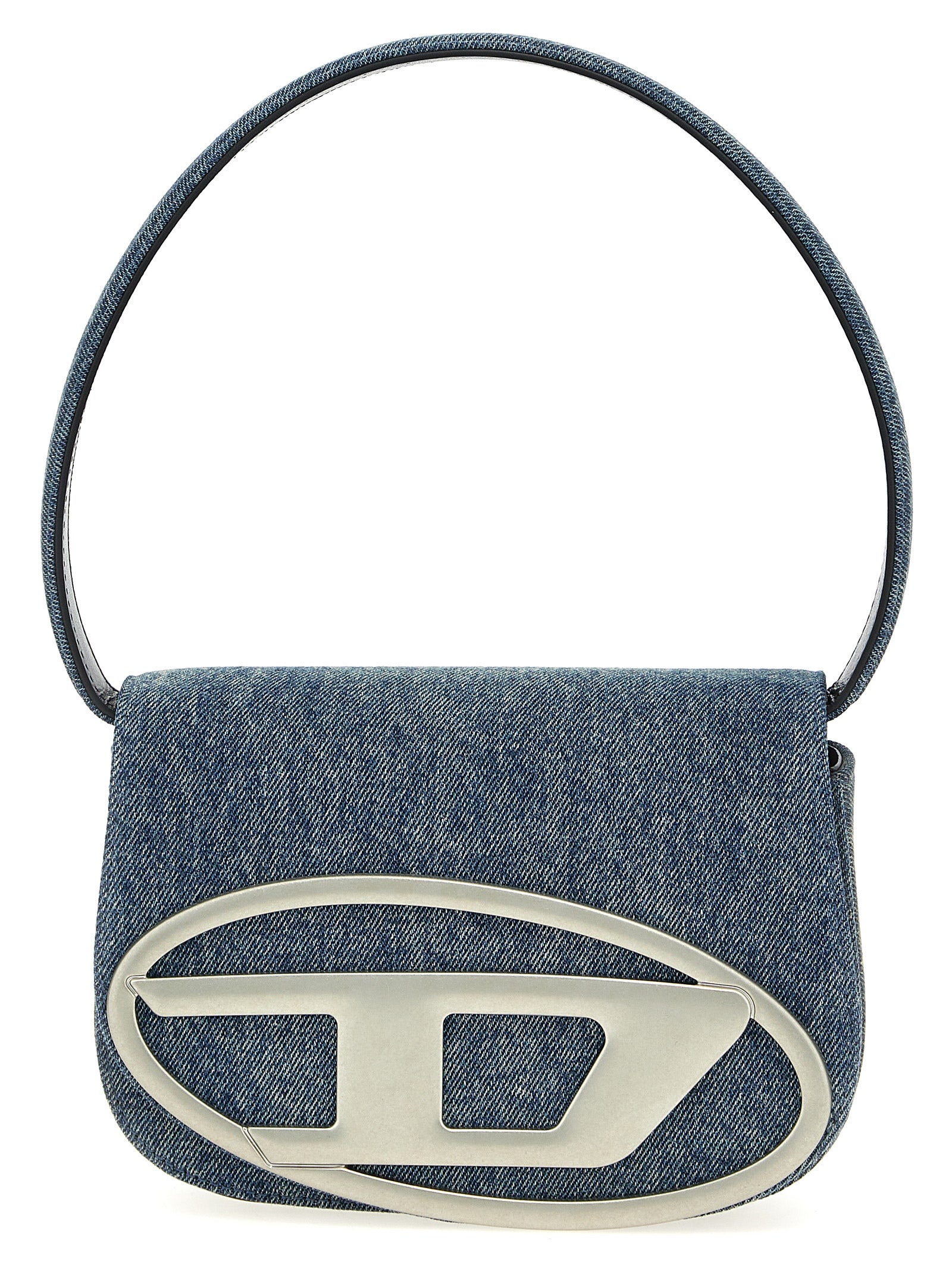 Blue Cotton Shoulder Bag