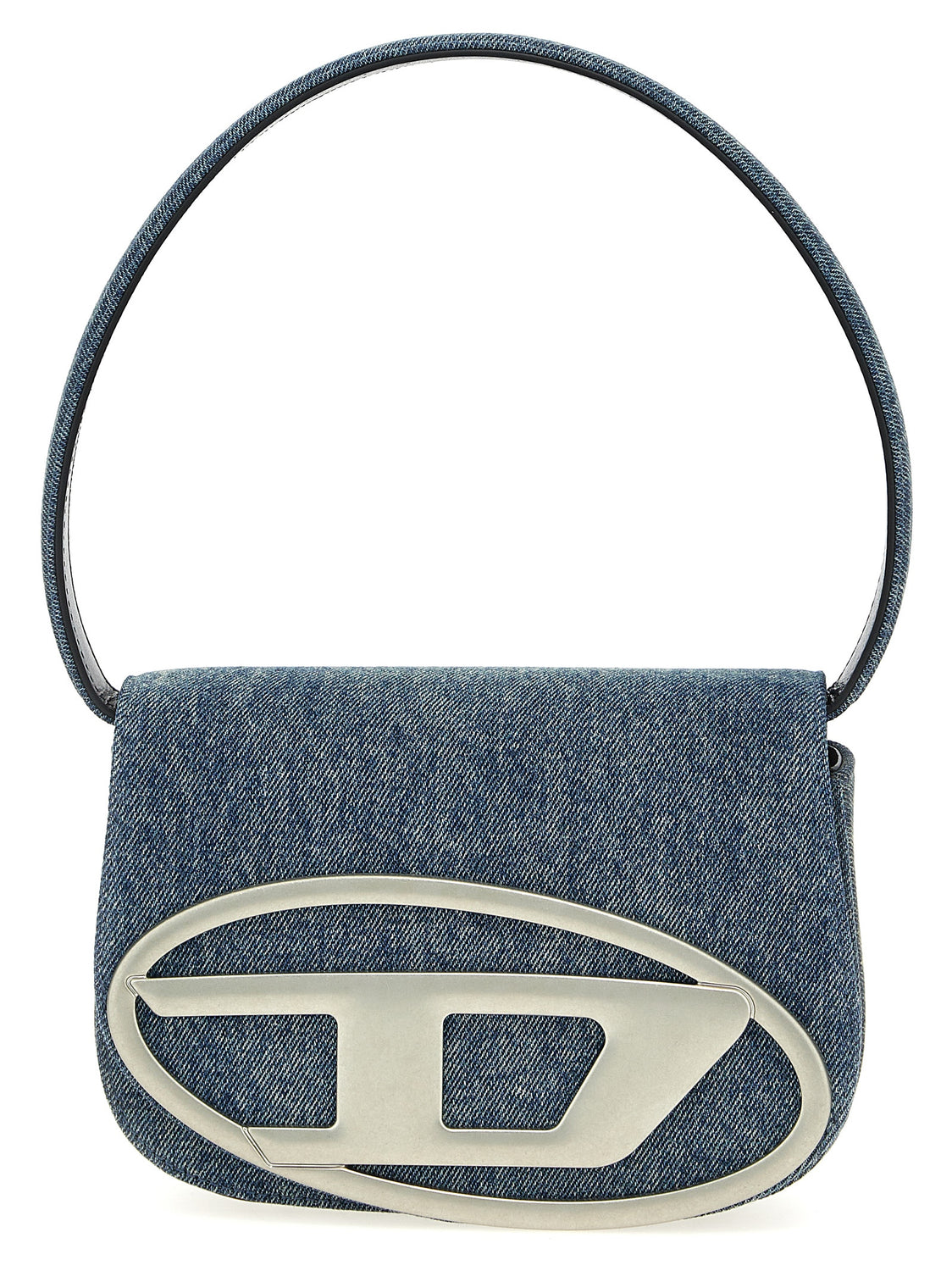 Blue Cotton Shoulder Bag