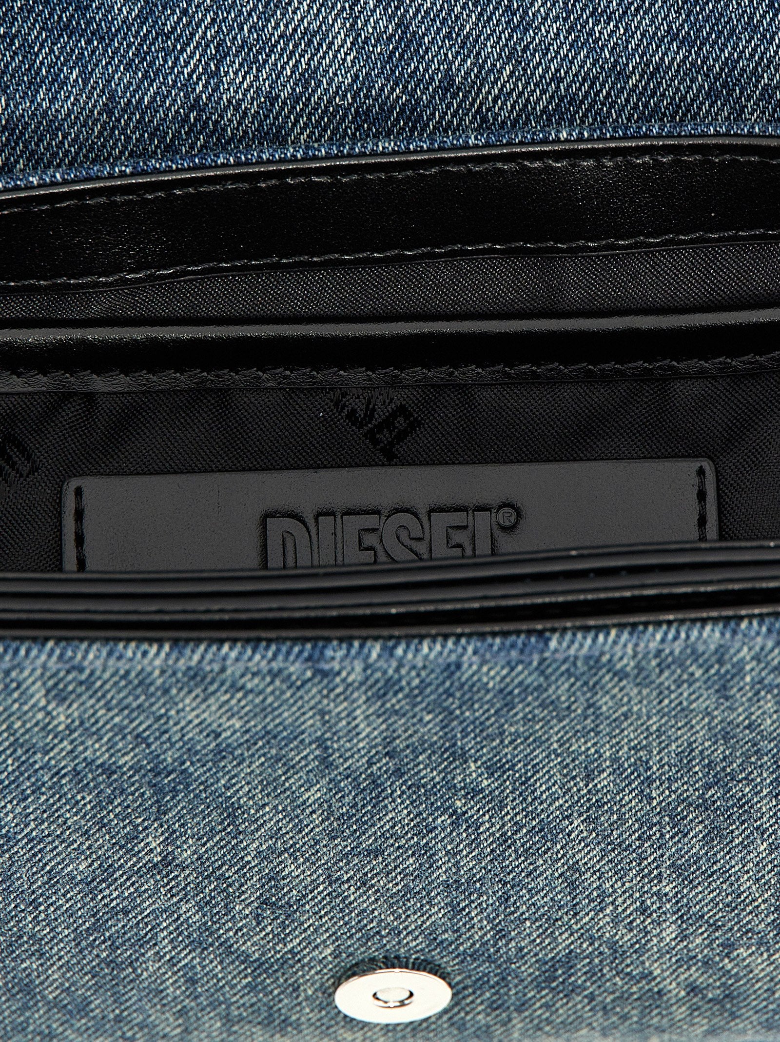 Blue Cotton Shoulder Bag