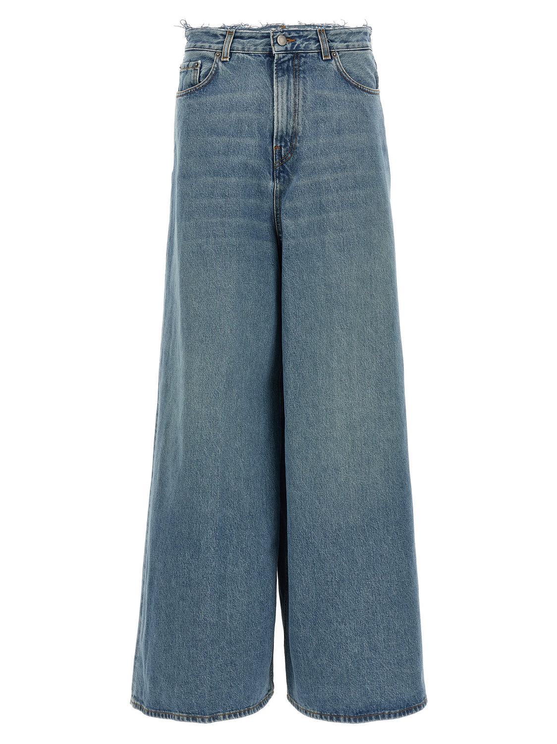 Blue Cotton Jeans Denim
