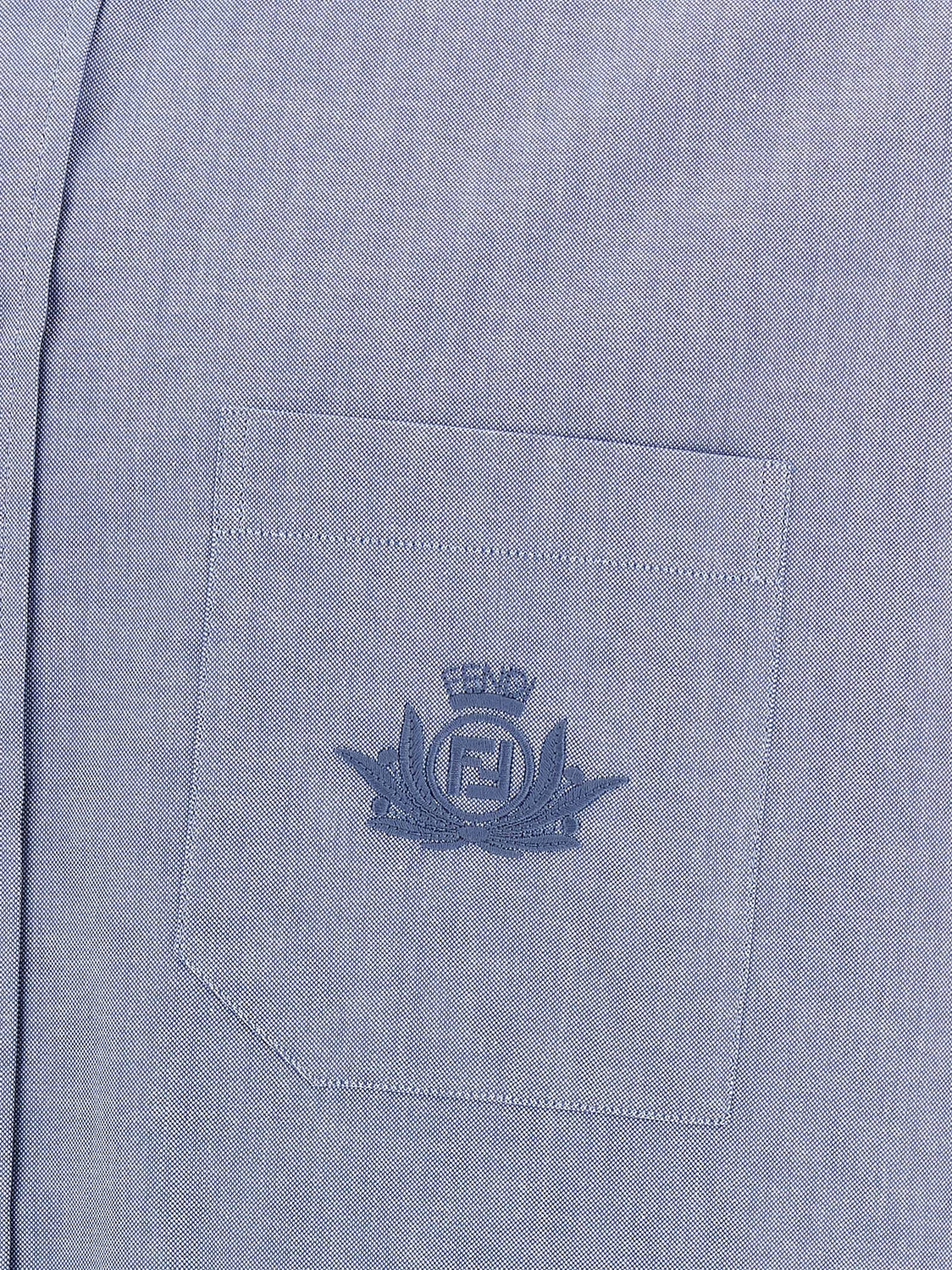 Blue Cotton Blouse