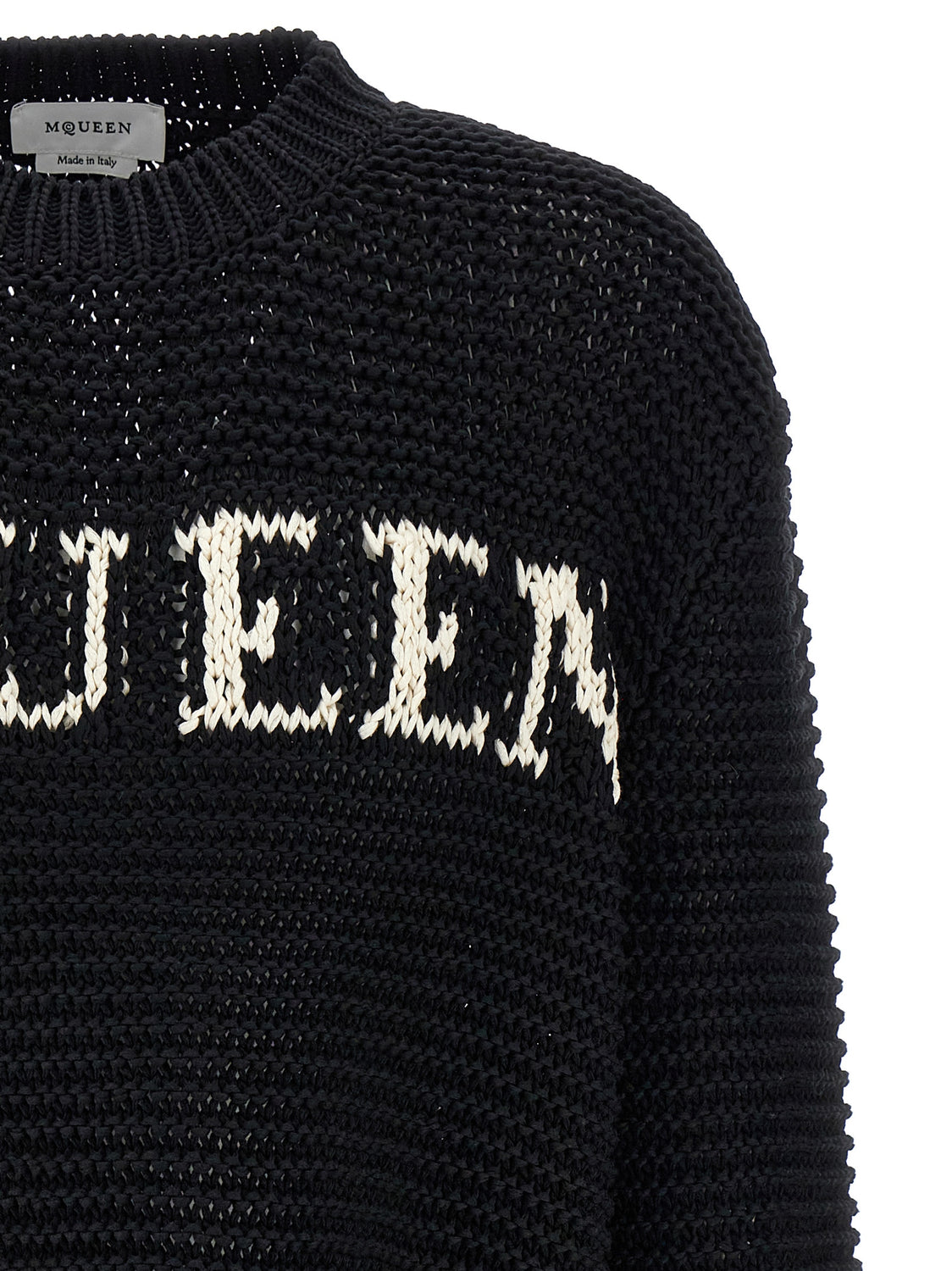 Bicolor Cotton Cardigan