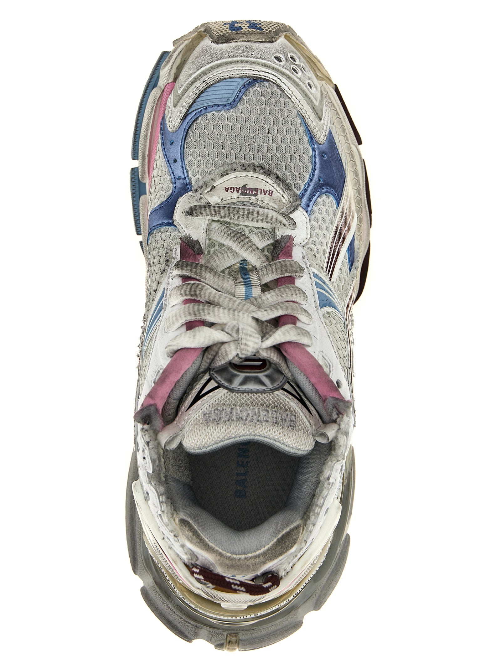 Multicolor Polyethylene Athletic Sneakers