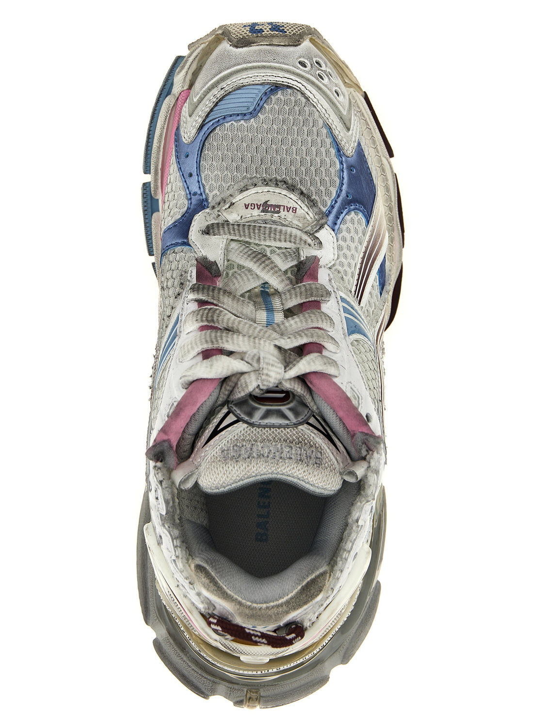 Multicolor Polyethylene Athletic Sneakers