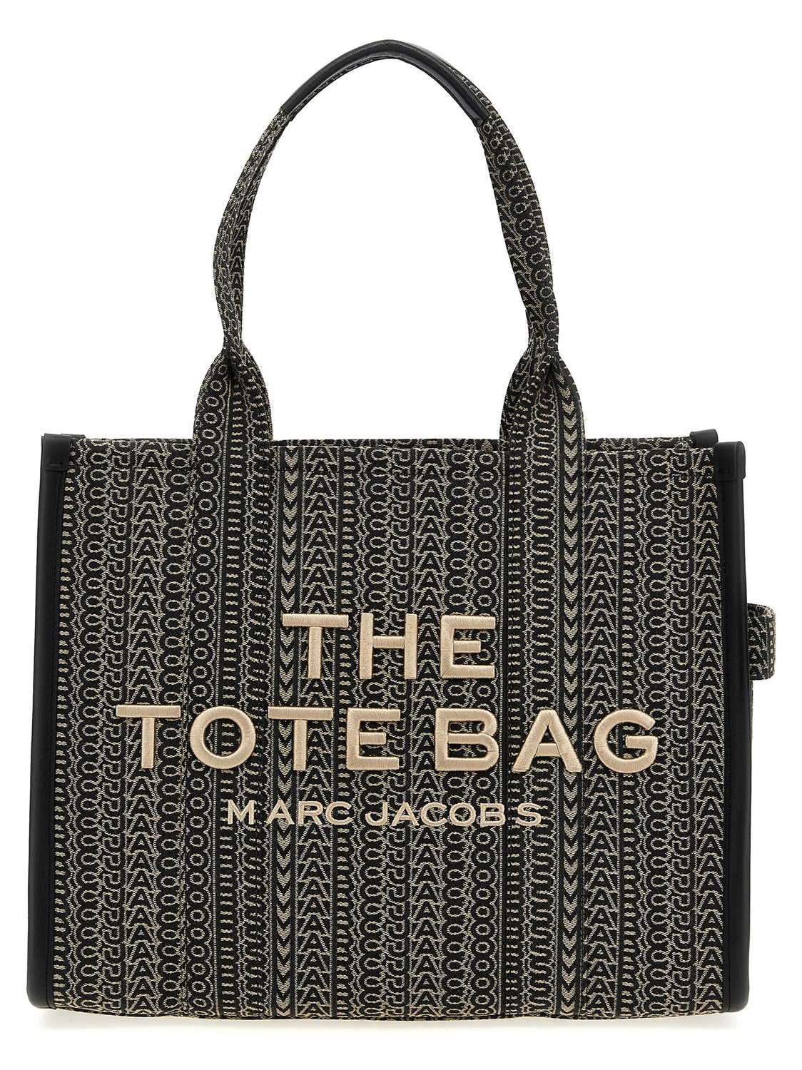 Beige Cotton Tote Bag