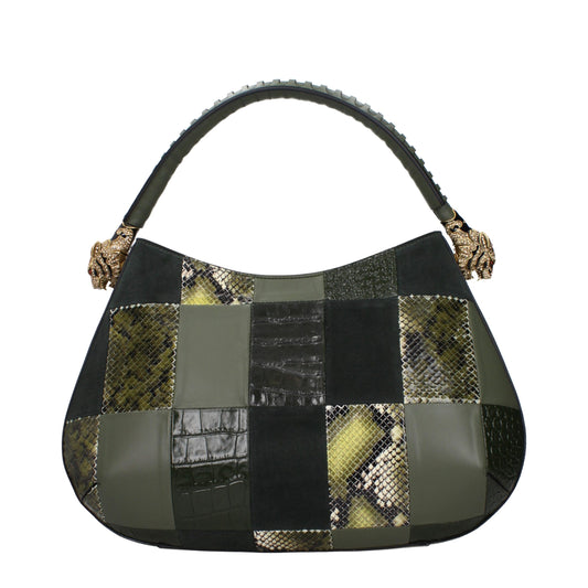 Green Leather Handbag