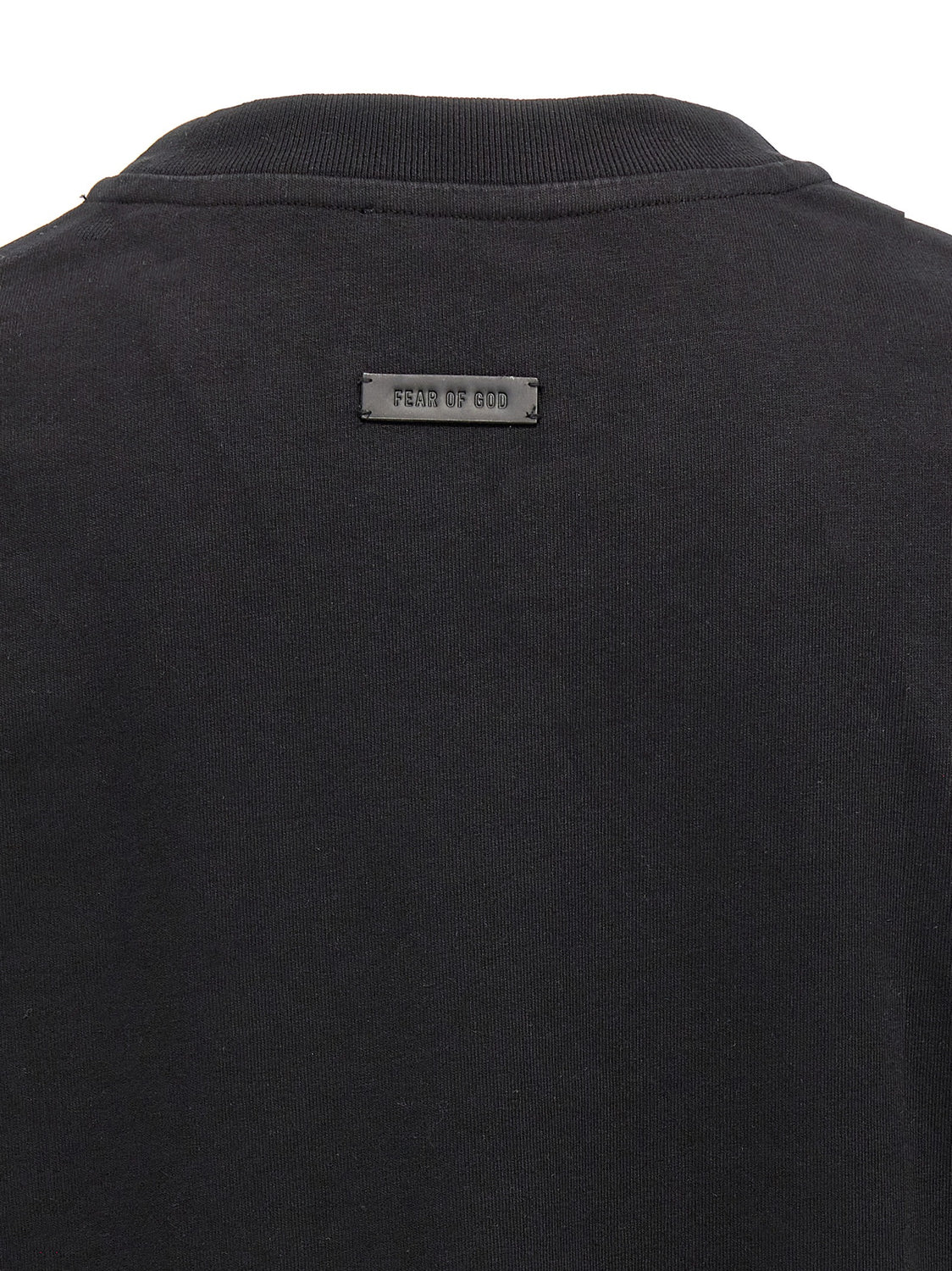 Black Cotton T-Shirt