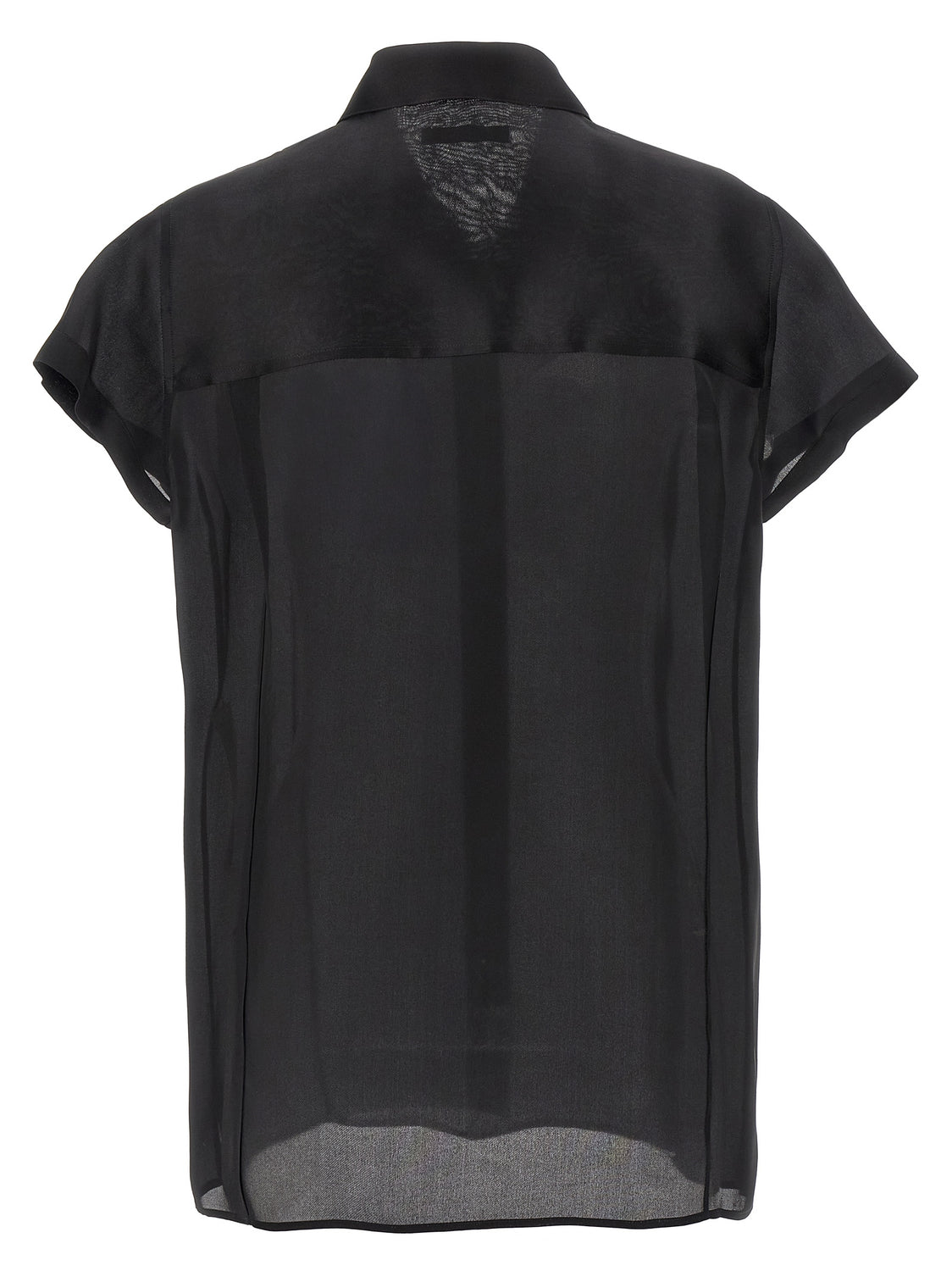 Black Silk Blouse